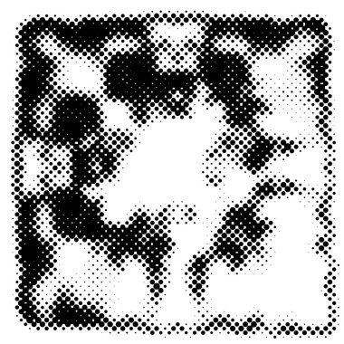 Noktalı sanat soyut grunge arkaplanı