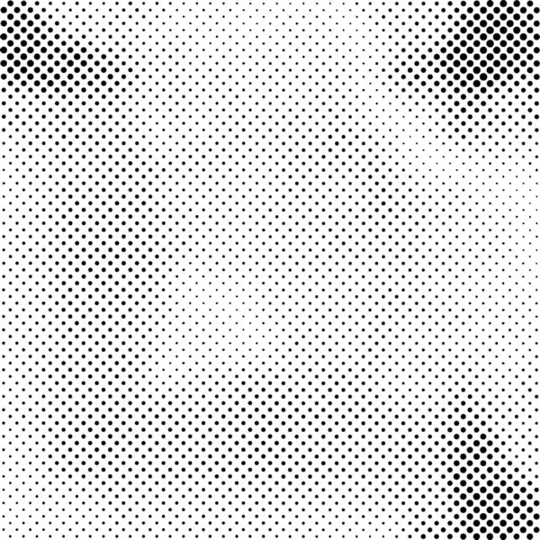 Grunge Medio Tono Negro Blanco Puntos Textura Fondo Textura Abstracta — Vector de stock