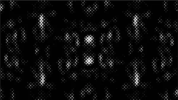 Halftone Black White Dots Texture Background Spotted Abstract Texture — Stock Vector