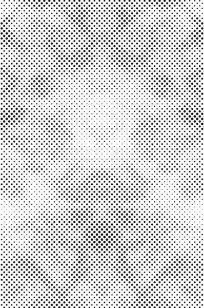 Halve Toon Zwart Wit Stippen Textuur Achtergrond Gespot Abstracte Structuur — Stockvector