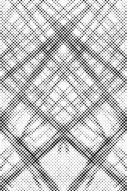 Grunge yarım ton vektör arkaplan. Yarı ton vektör dokusunu belirler. Gradyan yarım ton, pop sanatında arka planda yer alır. Siyah ve beyaz desenli. Mürekkep Yazdırma Sıkıntısı Arkaplanı 