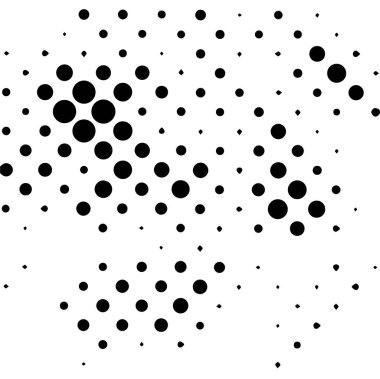 Gölgelerle Soyut Grunge Yarıton Vektör Arkaplanı