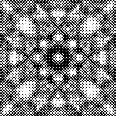 Gölgelerle Soyut Grunge Yarıton Vektör Arkaplanı