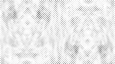 Grunge yarım ton vektör arkaplan. Yarı ton vektör dokusunu belirler. Gradyan yarım ton, pop sanatında arka planda yer alır. Siyah ve beyaz desenli. Mürekkep Yazdırma Sıkıntısı Arkaplanı 