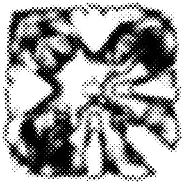 Grunge yarım ton vektör arkaplan. Yarı ton vektör dokusunu belirler. Gradyan yarım ton, pop sanatında arka planda yer alır. Siyah ve beyaz desenli. Mürekkep Yazdırma Sıkıntısı Arkaplanı 