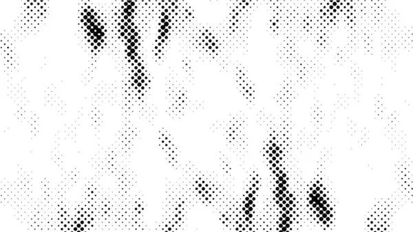 黒と白のハロフトーンパターン インク印刷の苦境の背景 ドットグラウンジテクスチャ あなたの設計のためのモノクロの表面 — ストックベクタ