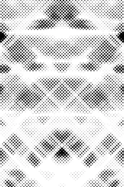 Black White Monochrome Texture Grunge Vintage Weathered Background — Stock Vector