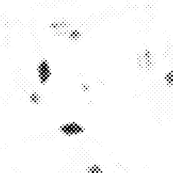 Fond Grunge Aux Couleurs Noir Blanc Pois — Image vectorielle