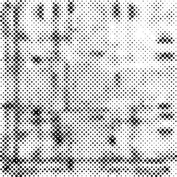Гранжевий Фон Чорно Білих Кольорах Точками — стоковий вектор