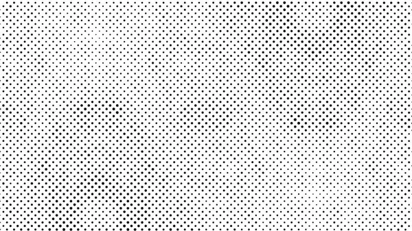 Чорно Білий Гранжевий Текстурний Фон Точками — стоковий вектор