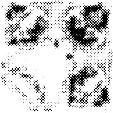 Soyut yarım ton arkaplan. Siyah ve beyaz desen 