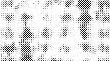 Yarım tonluk noktalı arka plan. Noktalı siyah beyaz desen. 