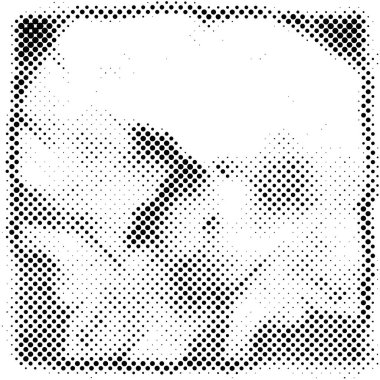 Yarım tonluk noktalı arka plan. Noktalı siyah beyaz desen. 