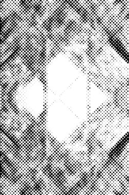 Grunge yarım ton vektör arkaplan. Yarı ton vektör dokusunu belirler. Gradyan yarım ton, pop sanatında arka planda yer alır. Siyah ve beyaz desenli. Mürekkep Yazdırma Sıkıntısı Arkaplanı 