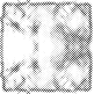 Metin veya resim için boşluğu olan noktalı arkaplan