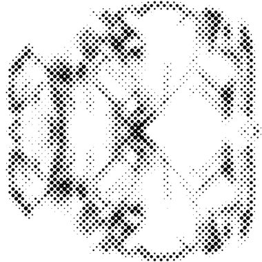 siyah ve beyaz noktalı arkaplan vektör çizimi