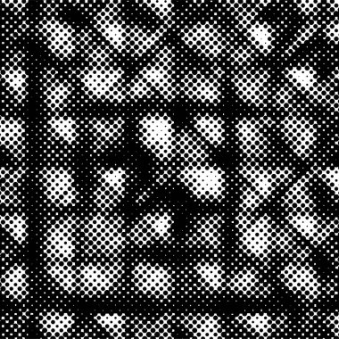 Grunge yarım ton vektör arkaplan. Yarı ton vektör dokusunu belirler. Gradyan yarım ton, pop sanatında arka planda yer alır. Siyah ve beyaz desenli. Mürekkep Yazdırma Sıkıntısı Arkaplanı 