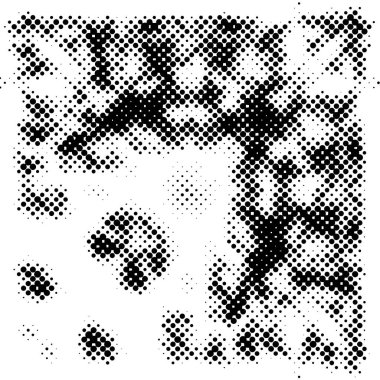 Noktalı monokrom desenli soyut arkaplan