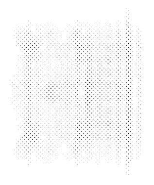 Yarım Tonlu Noktalar Düzeni. Yarım ton noktalı Grunge dokusu. Yarı Tonlama Efektleriyle Hafif Sıkıntılı Arkaplan