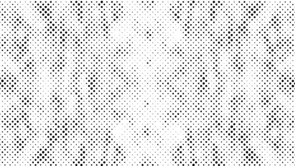 抽象的なグラウンジテクスチャー 黒と白の背景 ドット — ストックベクタ