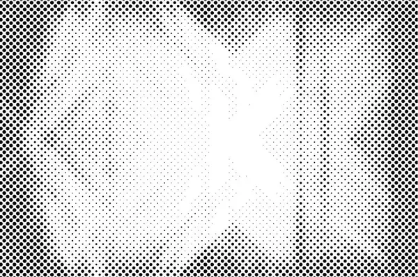 Abstracte Grunge Textuur Zwart Witte Achtergrond Met Stippen — Stockvector
