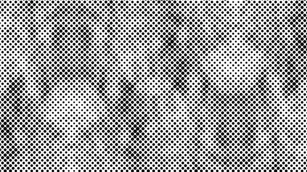 Illustration Vectorielle Fond Pointillé Noir Blanc — Image vectorielle