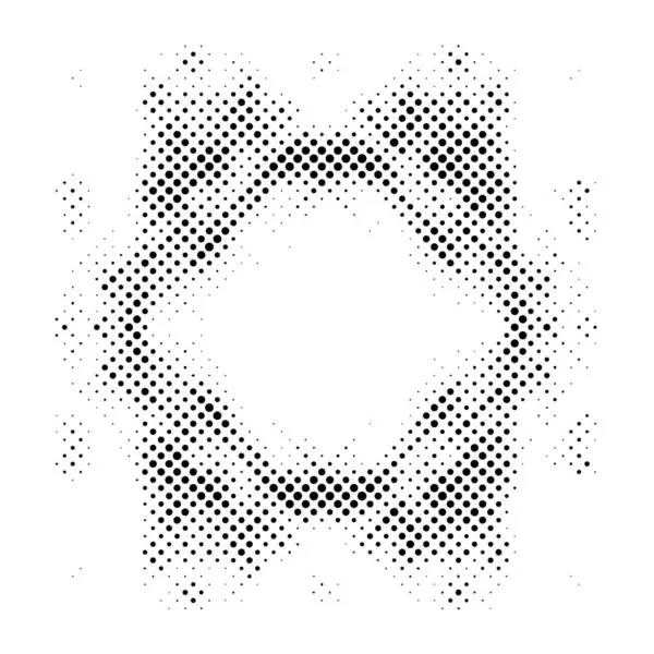 Stock vector Grunge halftone vector background. Halftone dots vector texture. Gradient halftone dots background in pop art style. Black and white pattern texture. Ink Print Distress Background 