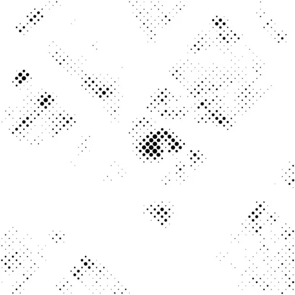Black White Geometric Pattern Design Dots — Stock Vector