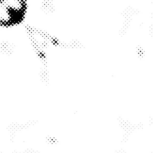 テキストのためのスペースが付いている黒く 白い点検されたグラウンジの背景 — ストックベクタ