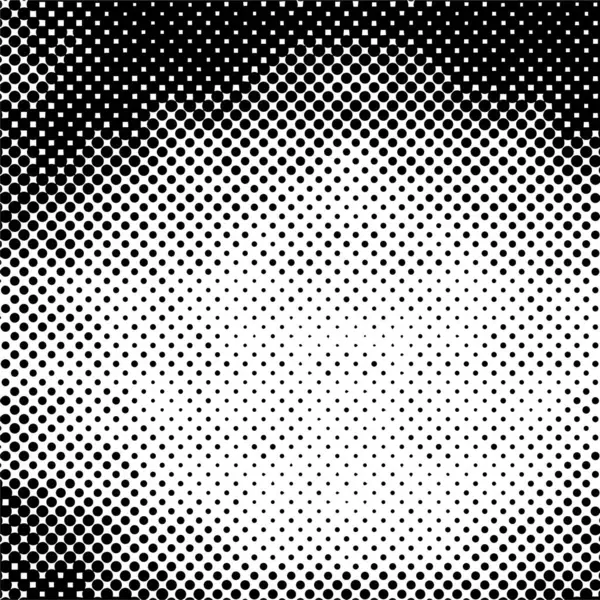 Halbtonmuster Halftone Dotted Grunge Textur Lichtgestörter Hintergrund Mit Halbtoneffekten — Stockvektor