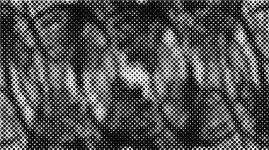 Grunge yarım ton vektör arkaplan. Yarı ton vektör dokusunu belirler. Gradyan yarım ton, pop sanatında arka planda yer alır. Siyah ve beyaz desenli. Mürekkep Yazdırma Sıkıntısı Arkaplanı 