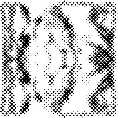 soyut noktalı grunge arkaplanı, vektör illüstrasyonu 