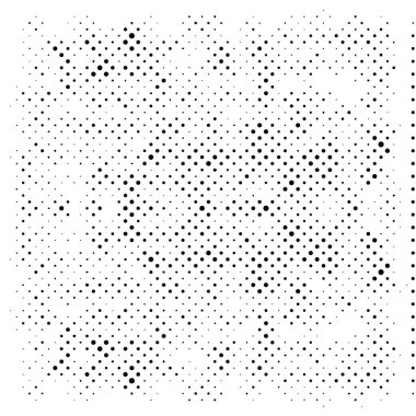 Tek Renkli Çekirdek Soyut Grunge YarıTonlama Vektör Arkaplanı 