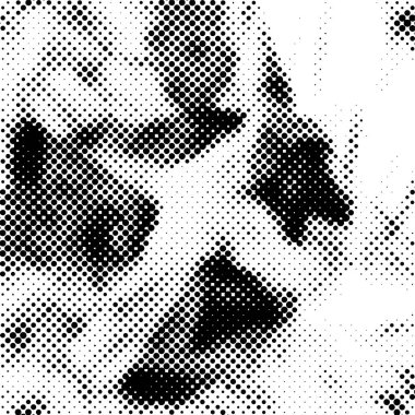 Gölgelerle Soyut Grunge Yarıton Vektör Arkaplanı