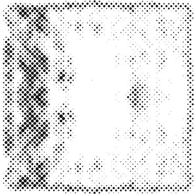 Grunge Gölgeler Deseni, Yarıton Vektör Arkaplanı Sıkıntılı Doku