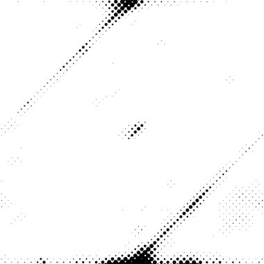 Grunge Gölgeler Deseni, Yarıton Vektör Arkaplanı Sıkıntılı Doku