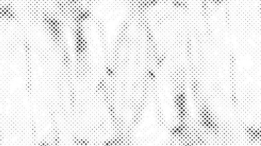 Grunge yarım ton vektör arkaplan. Yarı ton vektör dokusunu belirler. Gradyan yarım ton, pop sanatında arka planda yer alır. Siyah ve beyaz desenli. Mürekkep Yazdırma Sıkıntısı Arkaplanı 