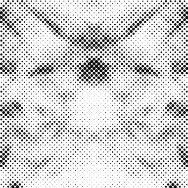 Grunge yarım ton vektör arkaplan. Yarı ton vektör dokusunu belirler. Gradyan yarım ton, pop sanatında arka planda yer alır. Siyah ve beyaz desenli. Mürekkep Yazdırma Sıkıntısı Arkaplanı 