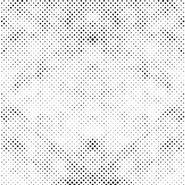 Grunge yarım ton vektör arkaplan. Yarı ton vektör dokusunu belirler. Gradyan yarım ton, pop sanatında arka planda yer alır. Siyah ve beyaz desenli. Mürekkep Yazdırma Sıkıntısı Arkaplanı 