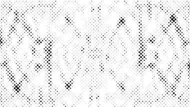 Grunge yarım ton vektör arkaplan. Yarı ton vektör dokusunu belirler. Gradyan yarım ton, pop sanatında arka planda yer alır. Siyah ve beyaz desenli. Mürekkep Yazdırma Sıkıntısı Arkaplanı 