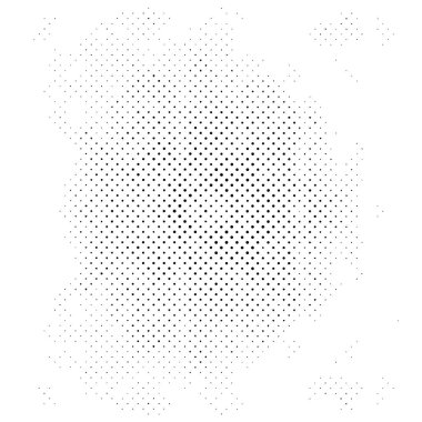 Grunge yarım ton vektör arkaplan. Yarı ton vektör dokusunu belirler. Gradyan yarım ton, pop sanatında arka planda yer alır. Siyah ve beyaz desenli. Mürekkep Yazdırma Sıkıntısı Arkaplanı 