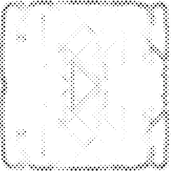 Черно Белый Векторный Фон Абстрагируясь Одного Иллюстративного Фона Гранж Сетка — стоковый вектор