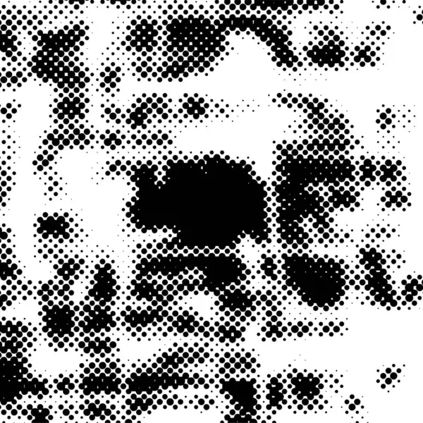 Ombragé Grrit Monochrome Abstrait Grunge Arrière Plan Vectoriel Demi Ton — Image vectorielle