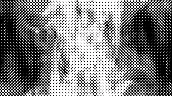Grunge Shadows Abstract Halftone Vectorachtergrond Met Gespannen Textuur — Stockvector