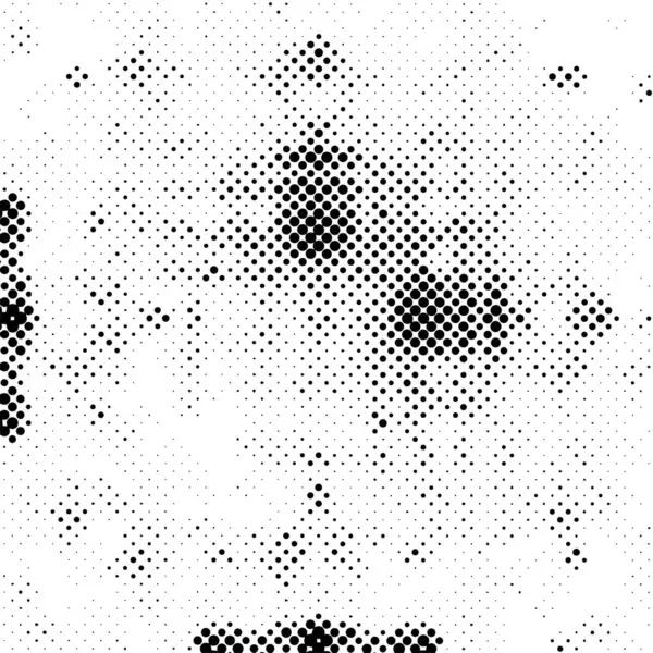 Текстура Проблемних Крапок Векторний Фон Гранжевого Напівтону — стоковий вектор