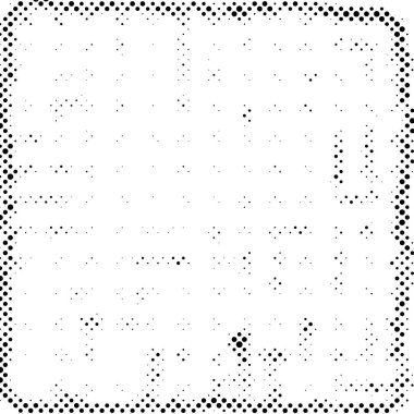 Yarı ton vektör dokusunu belirler. Gradyan yarım ton, pop sanatında arka planda yer alır. Siyah ve beyaz desenli. Grunge yarım ton vektör arkaplanı. 