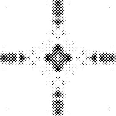 Yarı ton vektör dokusunu belirler. Gradyan yarım ton, pop sanatında arka planda yer alır. Siyah ve beyaz desenli. Grunge yarım ton vektör arkaplanı. 