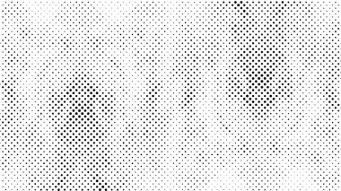noktalı siyah ve beyaz grunge deseni, vektör illüstrasyonu