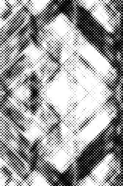 noktalı siyah ve beyaz grunge deseni, vektör illüstrasyonu