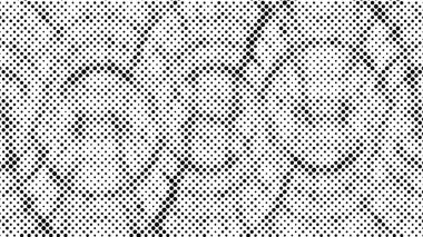noktalı siyah ve beyaz grunge deseni, vektör illüstrasyonu